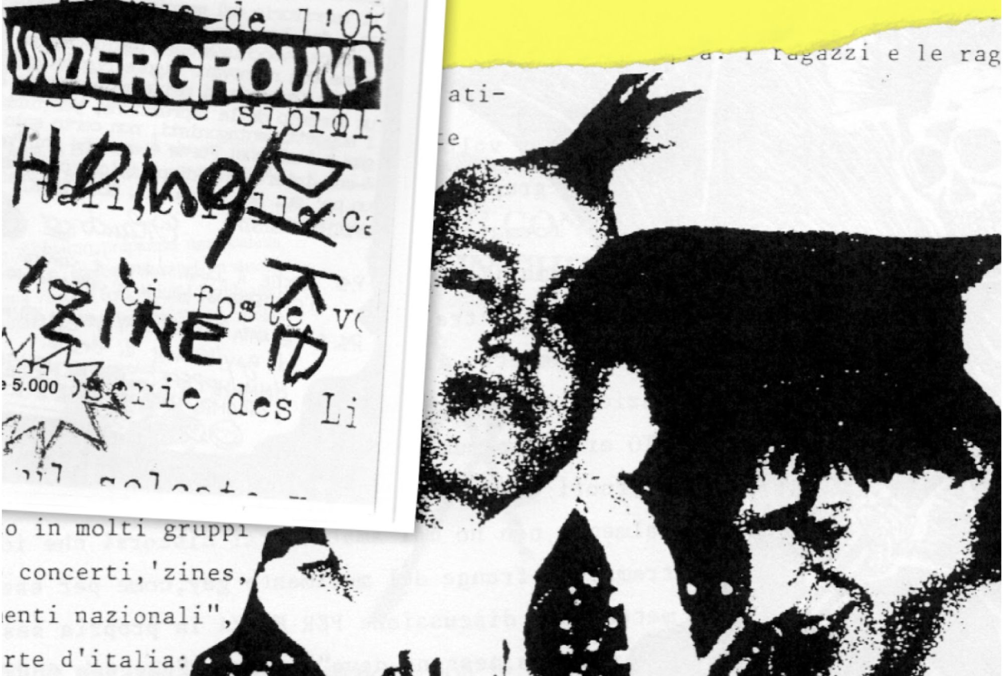 punk zine cover