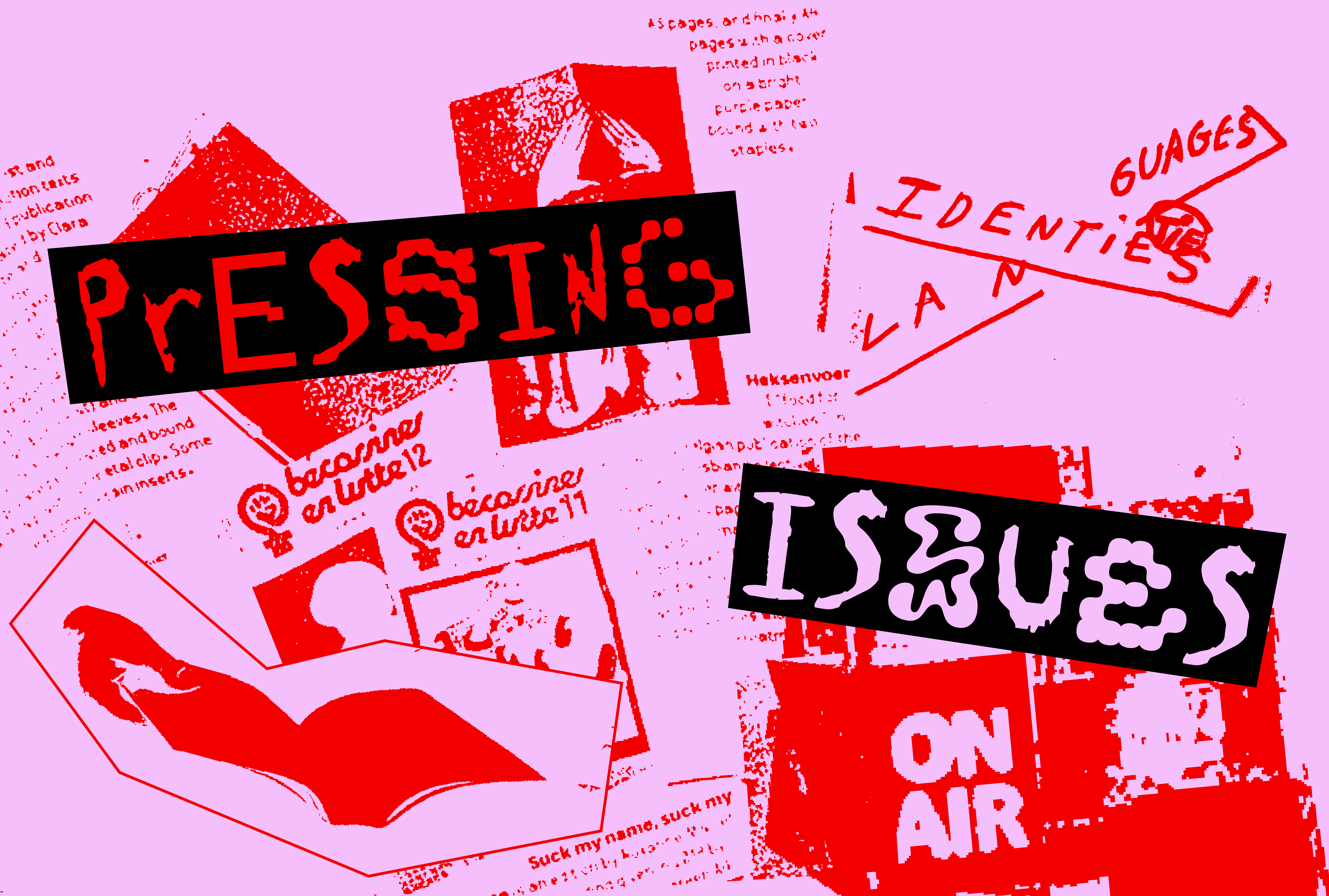 Launching Pressing Issues—an online event series discussing the politics of translating, archiving, and publishing!
